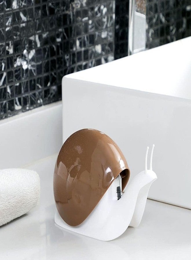 Chiransi Modern Soap Dispenser Detachable 300 ml for Soap Liquid Laundry 300ml| Bath Accessory Sets| Pump Dispenser| Bathroom Soap Dispensers (Snail) - Image 3